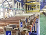 Nickel Chromium Copper Electroplating Gantry Rack Type Electroplating Line