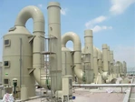 Línea de enchapado Sistemas industriales de colectores de polvo húmedo Depurador de gases Torre de purificación de gases de escape