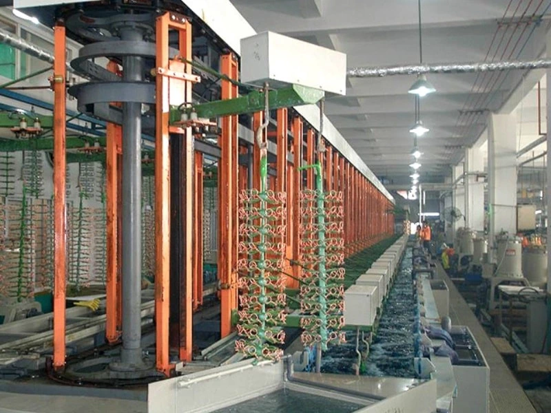 Customer Coming To Visiting Plating Factory