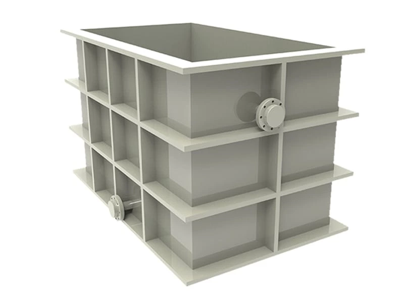 Máquina de galvanoplastia de metal Tanque de niquelado de latón