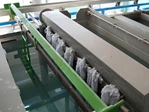 Tipo línea de electrochapado del estante del pórtico completamente automático para el niquelado de cromo de cobre