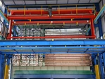 Línea de galvanoplastia automática de galvanización alcalina de galvanoplastia colgante grande