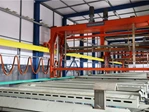Línea de galvanoplastia automática de galvanización alcalina de galvanoplastia colgante grande