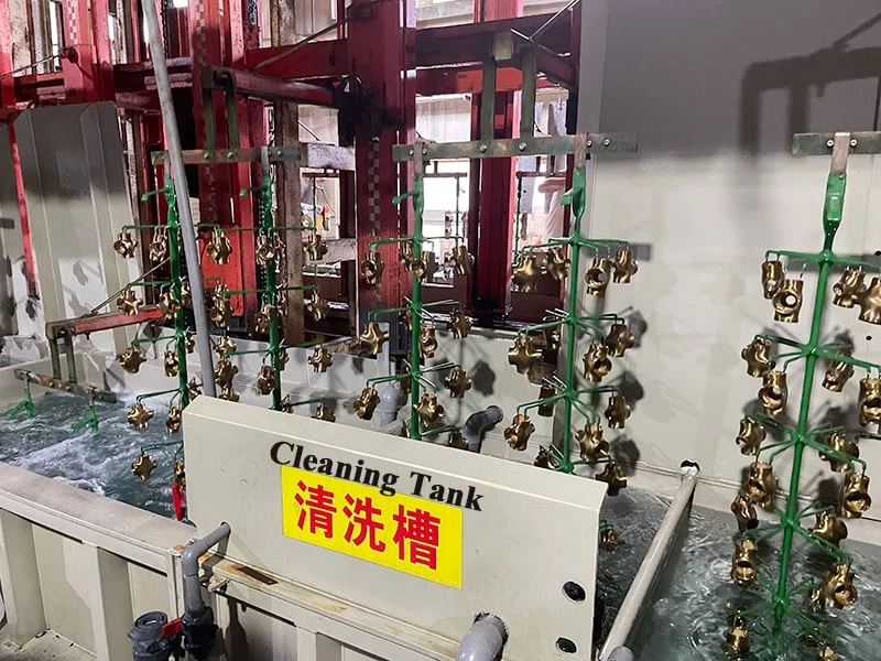 Plating Metal Surface Cleaning