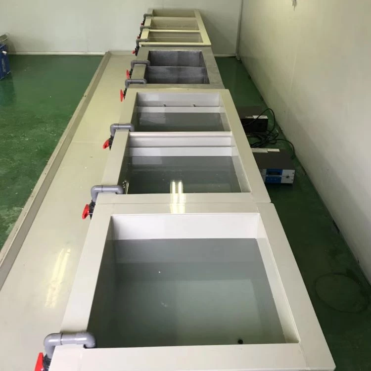 industrial electroplating tanks