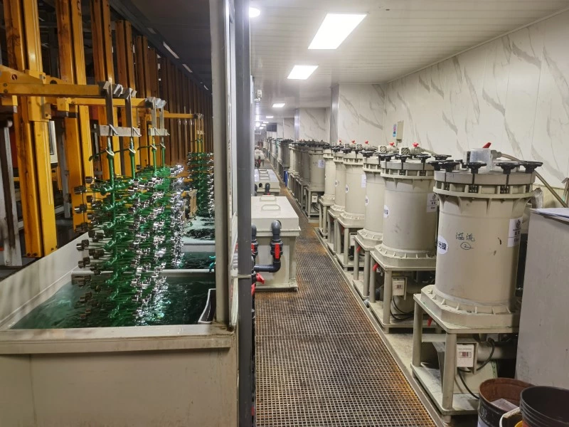 fully automatic electroplating line factory