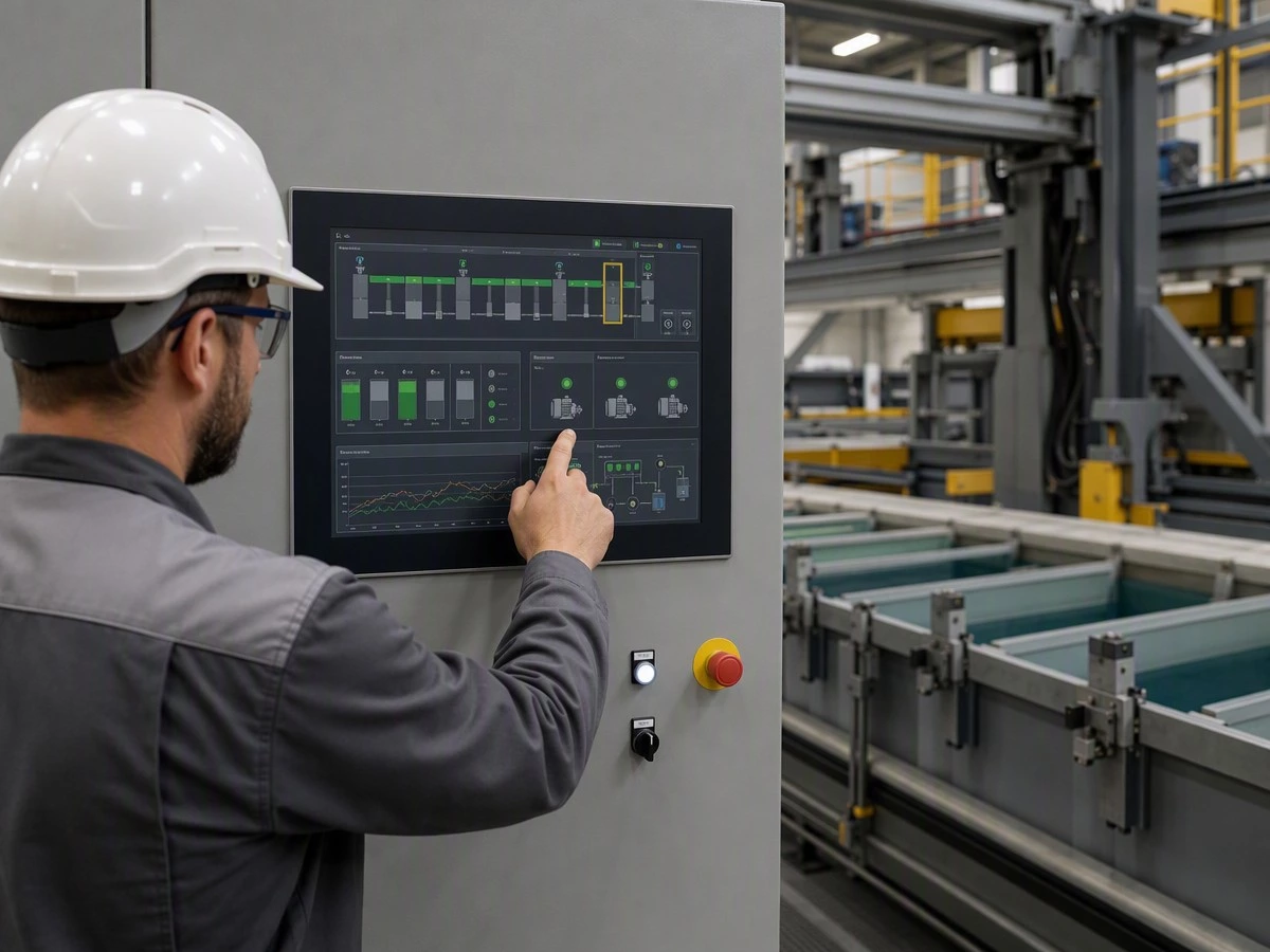PLC testing during factory acceptance test