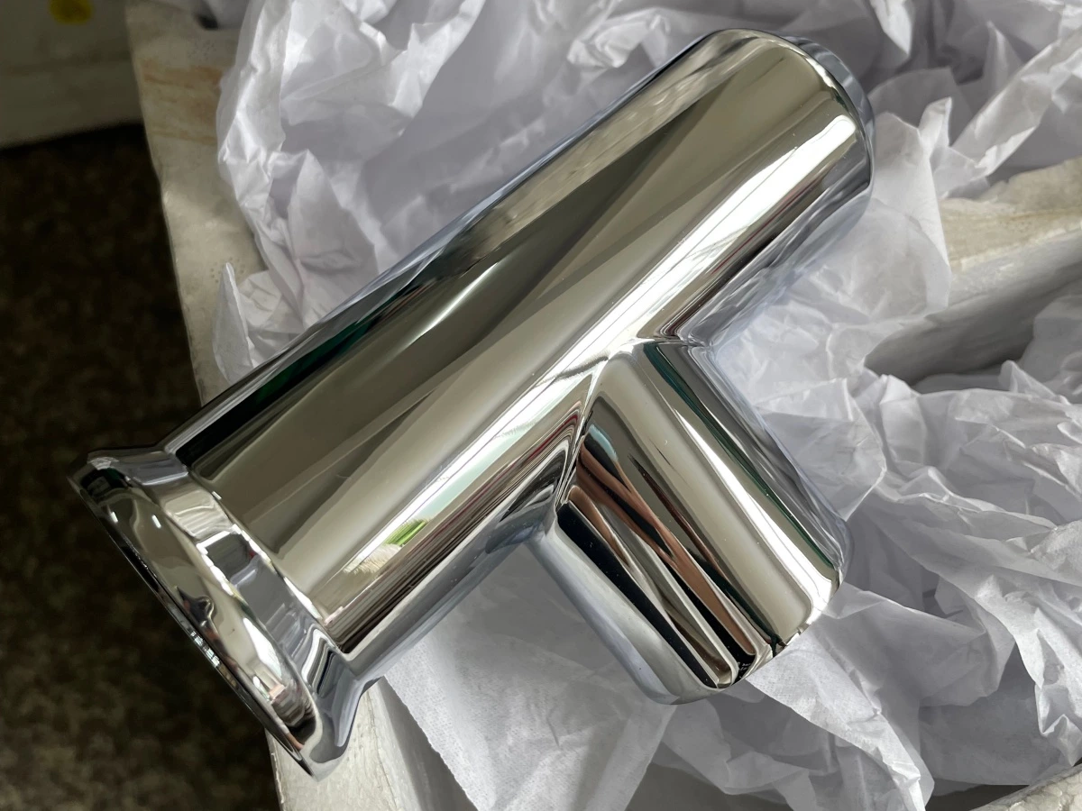 Zinc-nickel plated components after electroplating