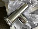 Plated hardware component from a rack plating project