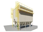 Centralized multi-compartment industrial baghouse dust collector